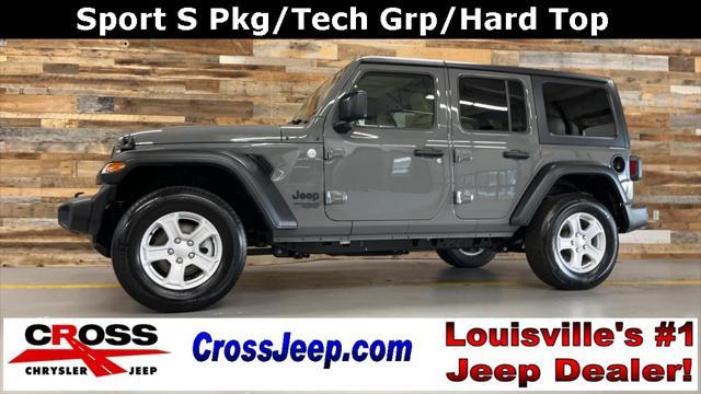 used 2021 Jeep Wrangler Unlimited car, priced at $32,555