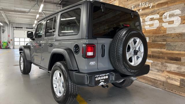 used 2021 Jeep Wrangler Unlimited car, priced at $32,555
