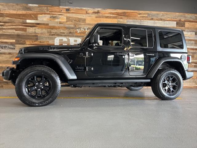 used 2021 Jeep Wrangler car, priced at $33,000