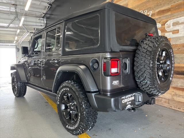 used 2022 Jeep Wrangler car, priced at $35,545