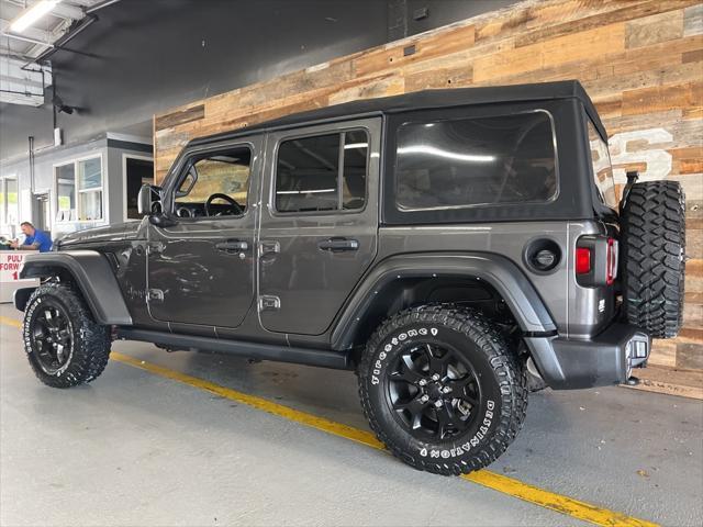 used 2022 Jeep Wrangler car, priced at $35,545