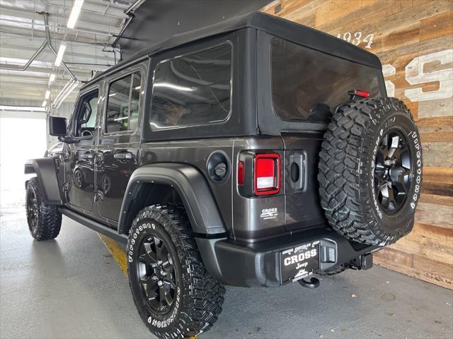 used 2022 Jeep Wrangler car, priced at $35,545