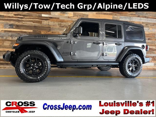 used 2022 Jeep Wrangler car, priced at $35,545