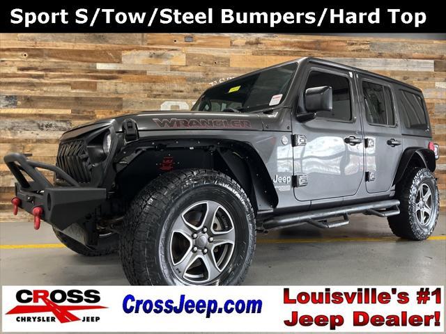 used 2019 Jeep Wrangler Unlimited car, priced at $22,000