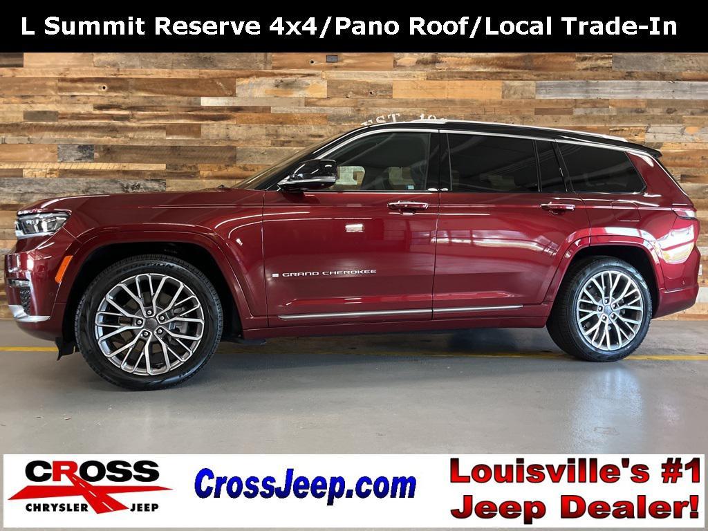 used 2021 Jeep Grand Cherokee L car, priced at $35,500