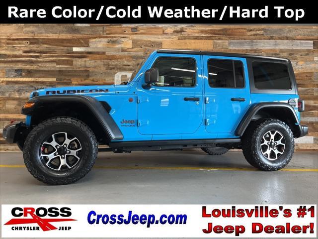 used 2021 Jeep Wrangler Unlimited car, priced at $37,403