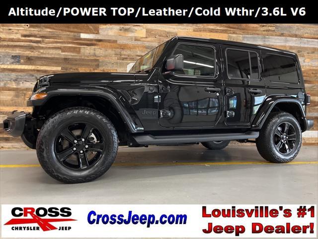 used 2021 Jeep Wrangler Unlimited car, priced at $38,769