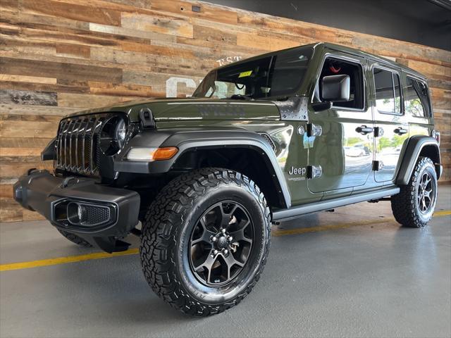 used 2021 Jeep Wrangler car, priced at $34,661