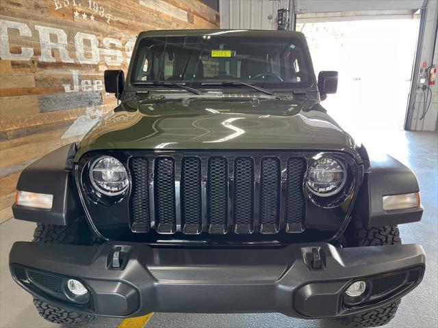 used 2021 Jeep Wrangler car, priced at $34,661