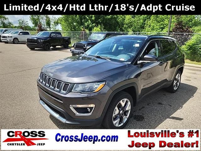 used 2021 Jeep Compass car, priced at $22,280