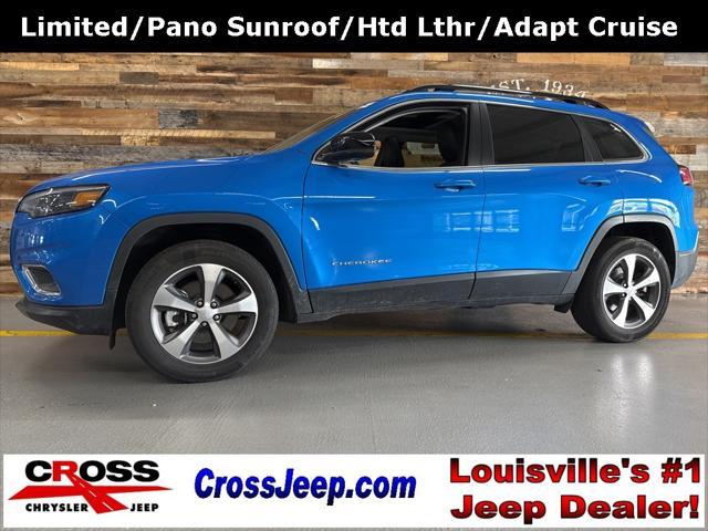 used 2022 Jeep Cherokee car, priced at $26,150