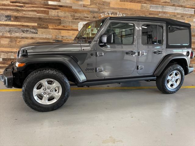 used 2021 Jeep Wrangler Unlimited car, priced at $34,077
