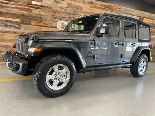 used 2021 Jeep Wrangler Unlimited car, priced at $34,077