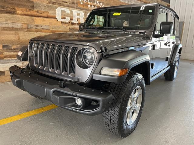 used 2021 Jeep Wrangler Unlimited car, priced at $34,077