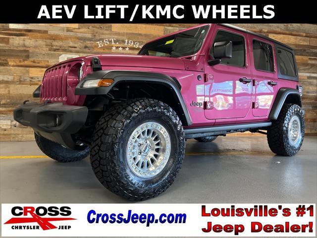 used 2021 Jeep Wrangler Unlimited car, priced at $37,000