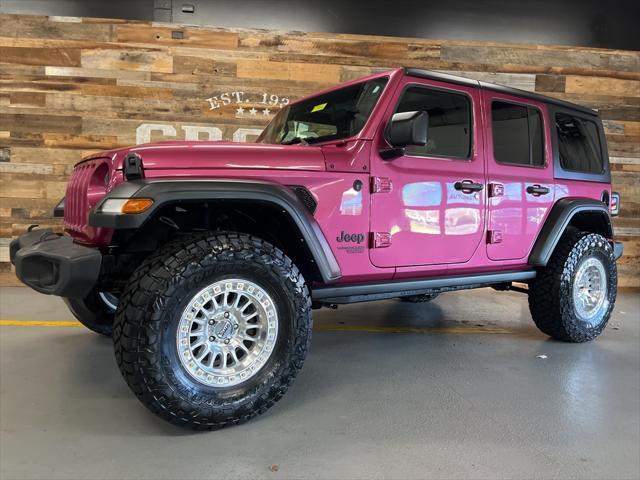 used 2021 Jeep Wrangler Unlimited car, priced at $37,000