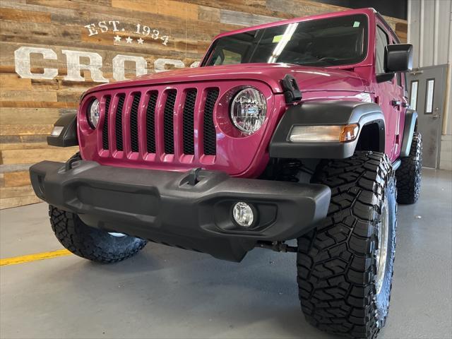 used 2021 Jeep Wrangler Unlimited car, priced at $37,000