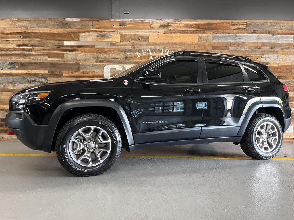 used 2022 Jeep Cherokee car, priced at $27,875
