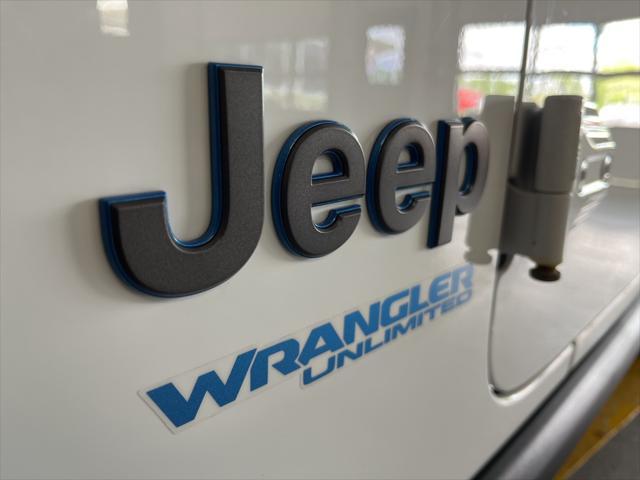 used 2021 Jeep Wrangler Unlimited 4xe car, priced at $34,000
