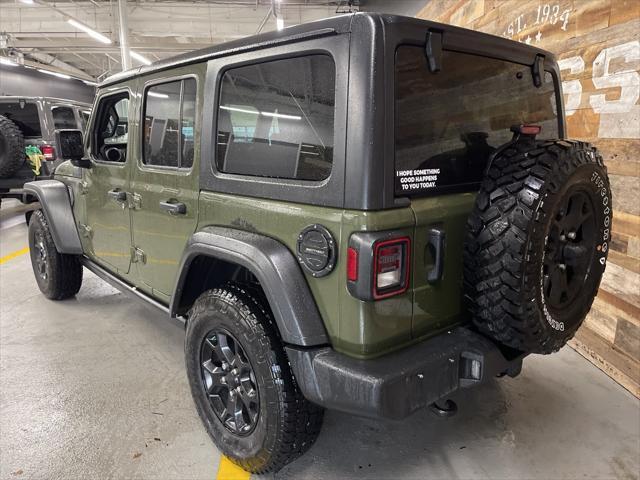 used 2021 Jeep Wrangler car, priced at $35,000