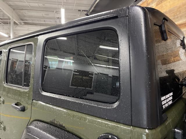 used 2021 Jeep Wrangler car, priced at $35,000