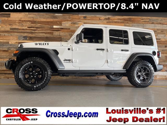 used 2021 Jeep Wrangler car, priced at $35,000