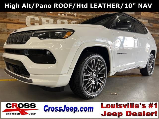 used 2022 Jeep Compass car, priced at $23,822