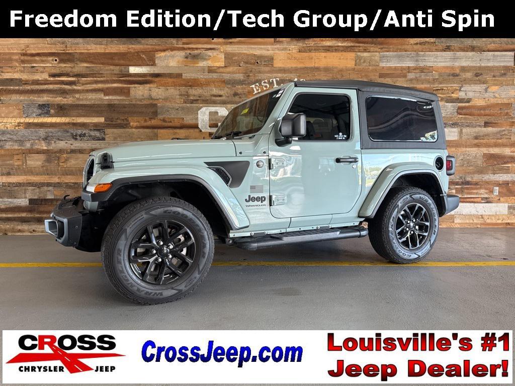 used 2023 Jeep Wrangler car, priced at $32,400