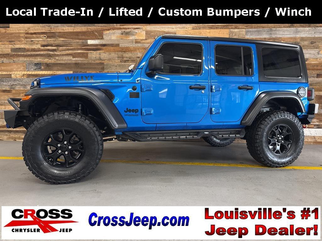 used 2021 Jeep Wrangler car, priced at $26,182