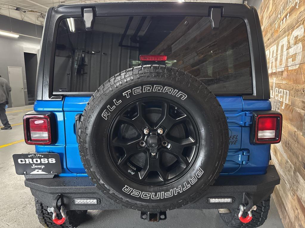 used 2021 Jeep Wrangler car, priced at $26,182