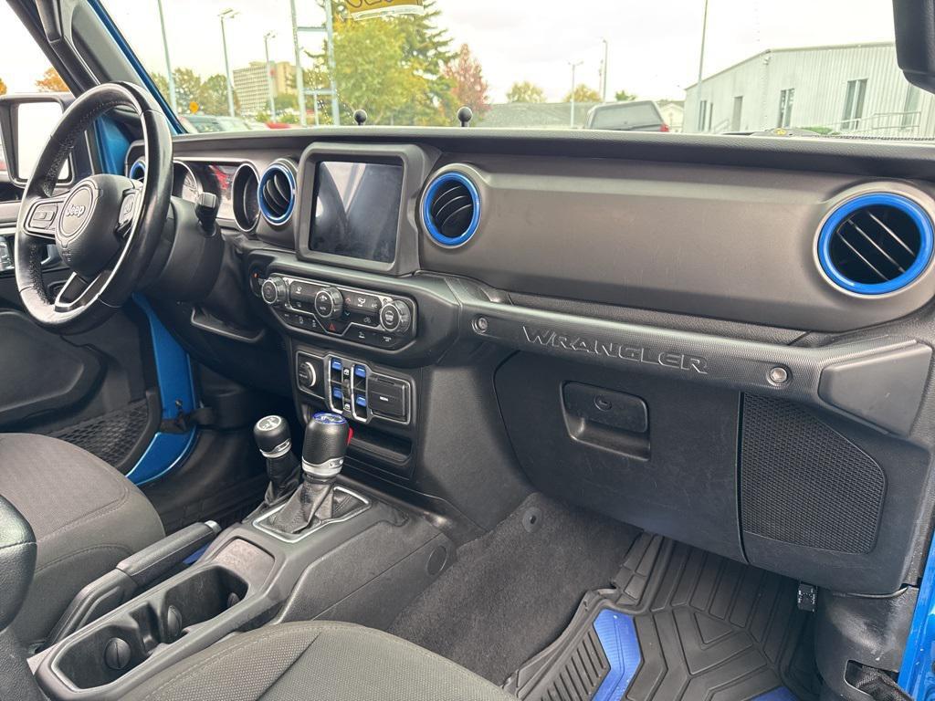 used 2021 Jeep Wrangler car, priced at $26,182