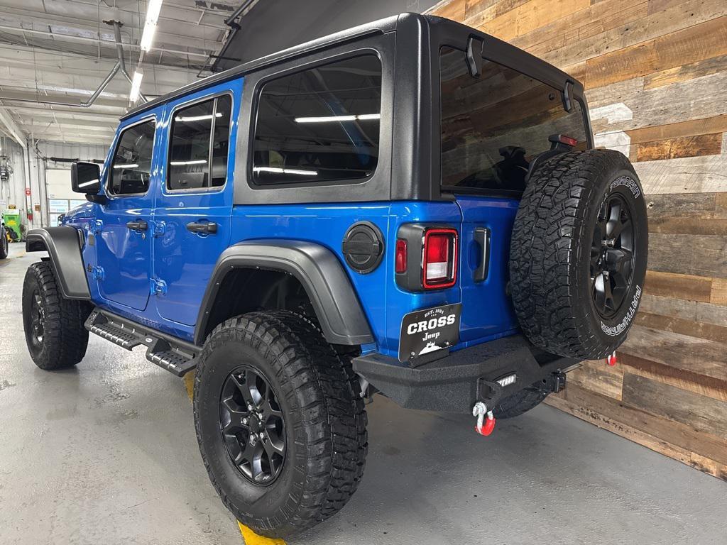 used 2021 Jeep Wrangler car, priced at $26,182