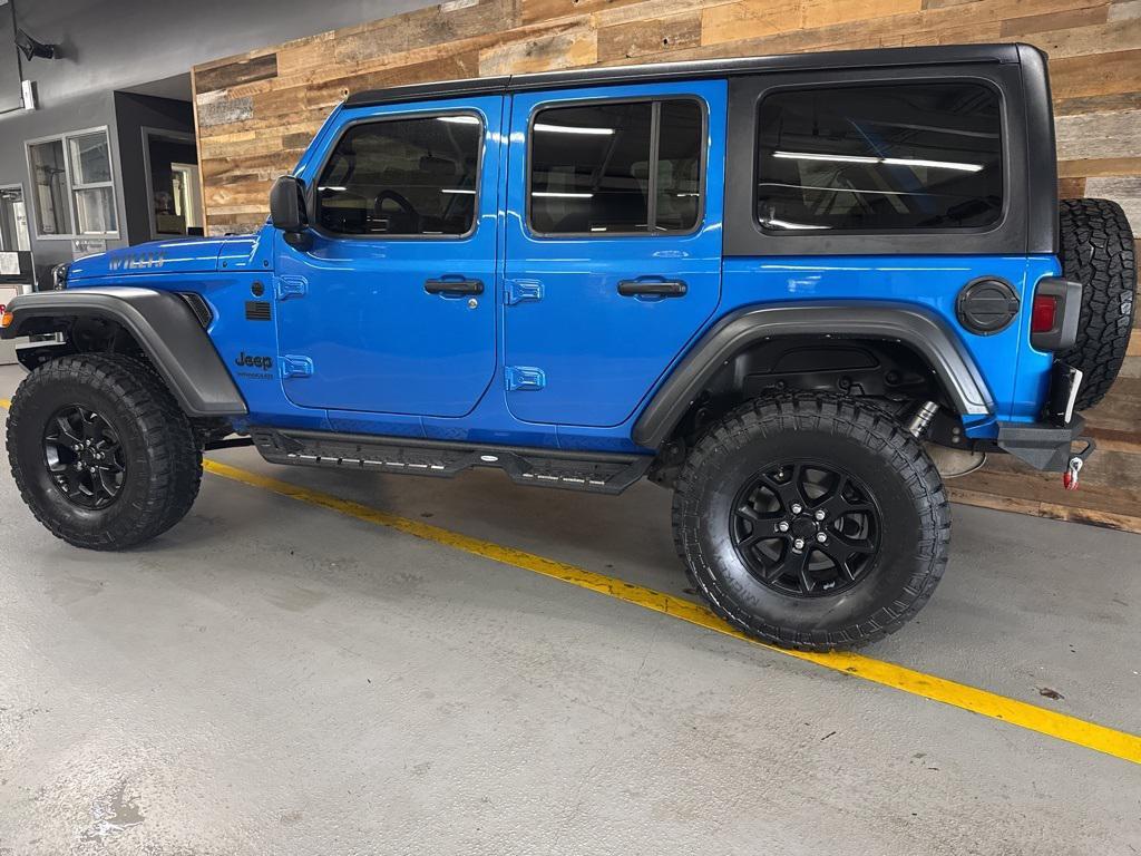 used 2021 Jeep Wrangler car, priced at $26,182