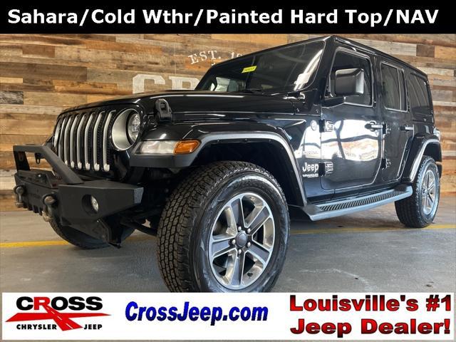 used 2019 Jeep Wrangler Unlimited car, priced at $18,604