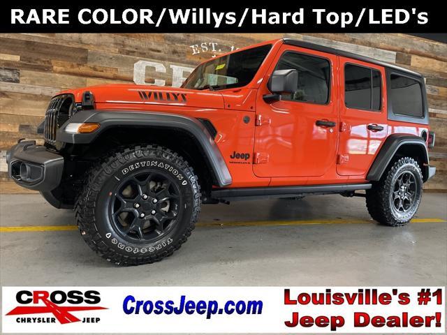 used 2023 Jeep Wrangler car, priced at $39,602