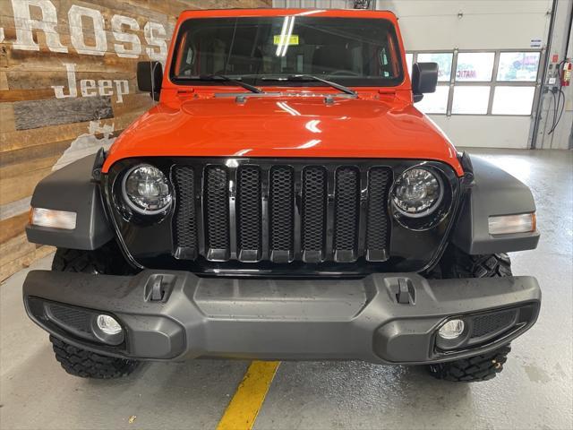 used 2023 Jeep Wrangler car, priced at $39,602