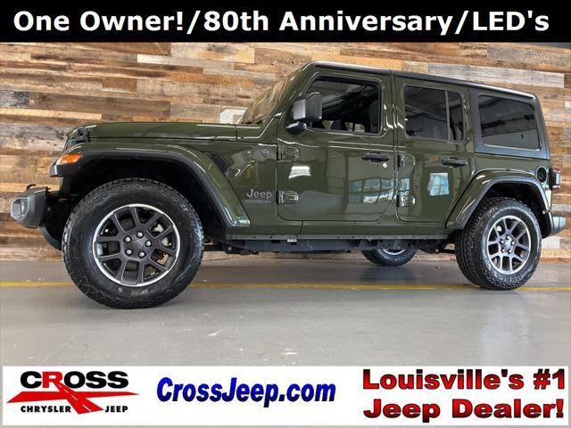 used 2021 Jeep Wrangler Unlimited car, priced at $33,433