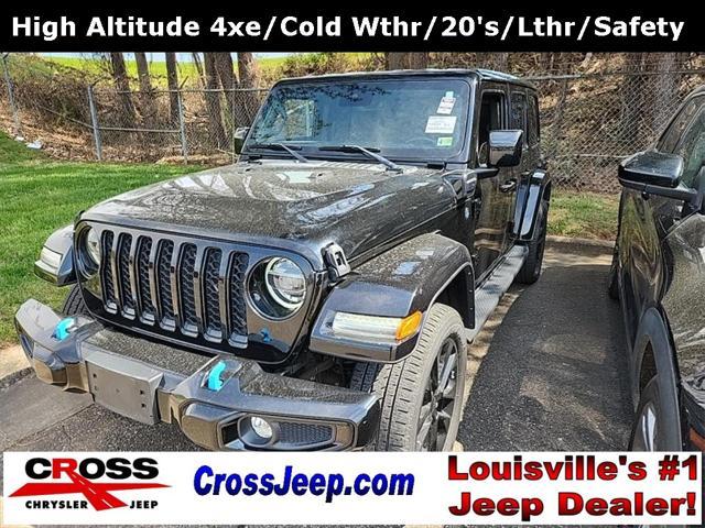 used 2021 Jeep Wrangler Unlimited 4xe car, priced at $34,500