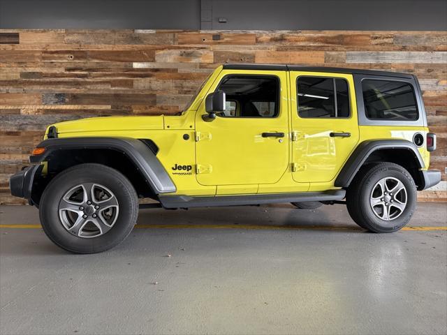 used 2022 Jeep Wrangler Unlimited car, priced at $29,071