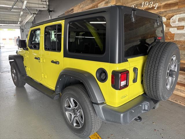 used 2022 Jeep Wrangler Unlimited car, priced at $29,071