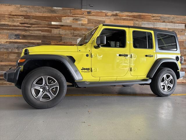 used 2022 Jeep Wrangler Unlimited car, priced at $29,071