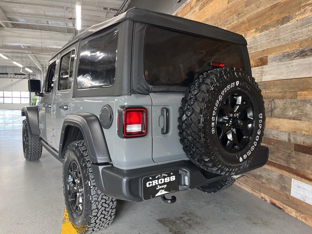 used 2021 Jeep Wrangler car, priced at $29,121