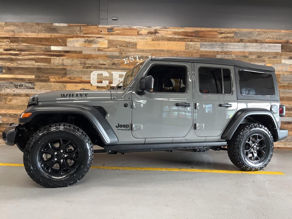 used 2021 Jeep Wrangler car, priced at $29,121