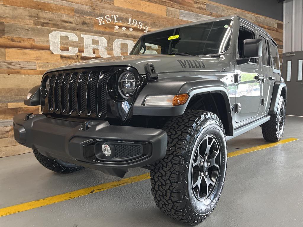used 2021 Jeep Wrangler car, priced at $29,121