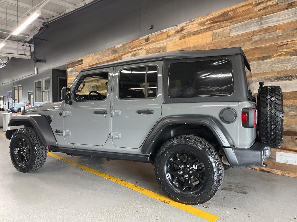 used 2021 Jeep Wrangler car, priced at $29,121