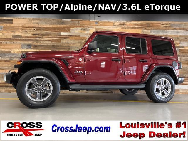 used 2021 Jeep Wrangler Unlimited car, priced at $39,249