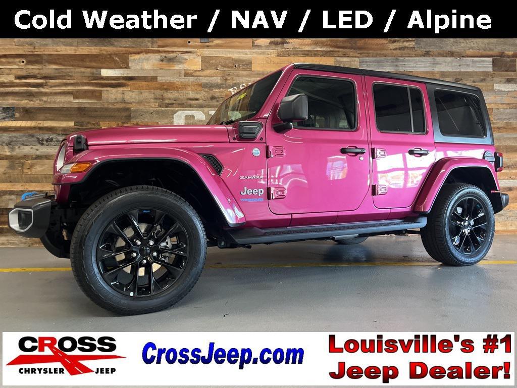 used 2022 Jeep Wrangler Unlimited 4xe car, priced at $32,001
