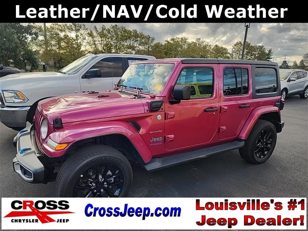 used 2022 Jeep Wrangler Unlimited 4xe car, priced at $35,000