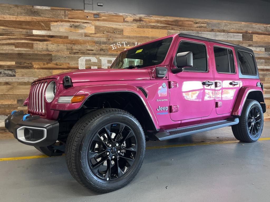 used 2022 Jeep Wrangler Unlimited 4xe car, priced at $32,001