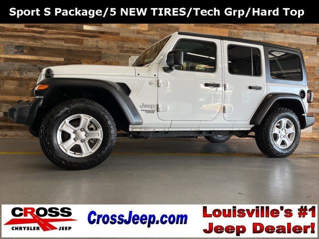 used 2019 Jeep Wrangler Unlimited car, priced at $29,599